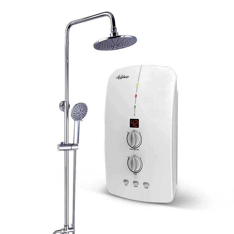 Bathroom Hot Water on Demand Electric Shower Instant Chauffe Eau Ginetarr Telle