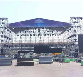 Outdoor Stage Lighting Trusses for Small Events Aluminum Spigot Stage Concert Music Event Concert Aluminum Truss