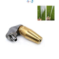 YS Jetter Nozzle Pipe Drain Cleaning Root Cutter Sewer Cleaning Nozzle for Pipe Cleaning 5000psi Sewer Cleaning Turbo Nozzle MegaBDM