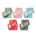 Custom Natural Latex Exercise logo Natural Double Loop Latex Resistance Loop Bands