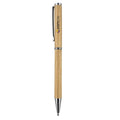 New Arrival Promotional Bamboo Twist Pen BP013 Metal Pen Eco-friendly Bamboo Ball Pen with Shiny with Custom logo