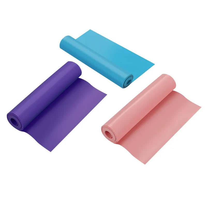 TPE Resistance Band Home Sports Yoga  Rubber Stretch Strap Tension Elastic Band Fitness Strength Training Tension Band
