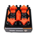 Woodworking 4-Piece Adjustable Plastic Metric Right Angle Clamps 60/90/120 Degrees Quick Holding Corner Clamps