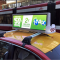 P5 Advertising Screen Taxi Top LED Sign Taxi  Car Roof LED Screen Mobile Double Sides Vehicle Advertising Taxi Top LED Display