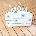 MDFSUB Stock 5x7 Sublimation MDF Board Mom Panel Blank Sublimation Mom Photo Frame Mother's Day Home Decor
