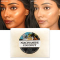 Organic Natural Coconut Handmade Soap Skin Whitening Exfoliating Smoothing Skin Niacinamide Coconut Scrub Soap Bar for Women