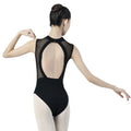 Hot Sale High Quality Cotton Sapndex Sexy Backless Women Adult Mesh Yoga Latin Dance Wear Ballet Leotards