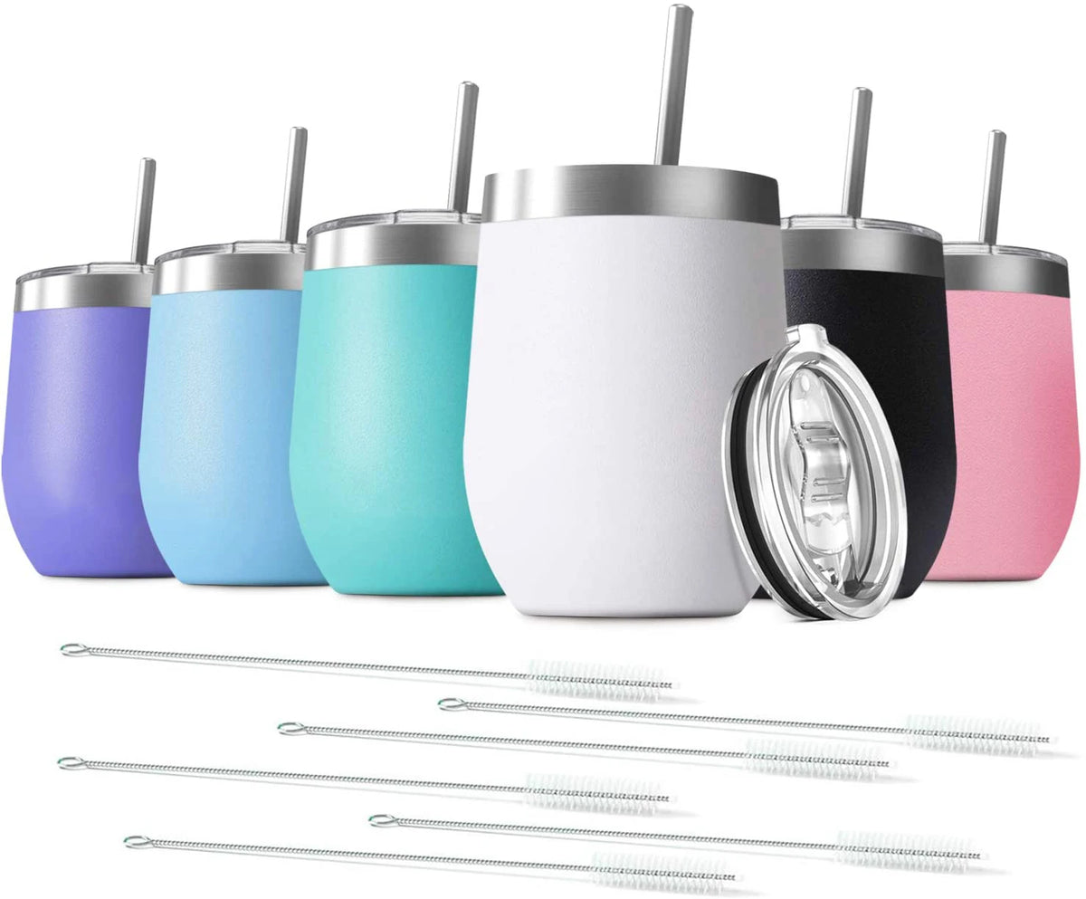 [JT-W12]Promotional 12oz Double Walled Stainless Steel Insulated Vacuum Metal Tumbler MegaBDM