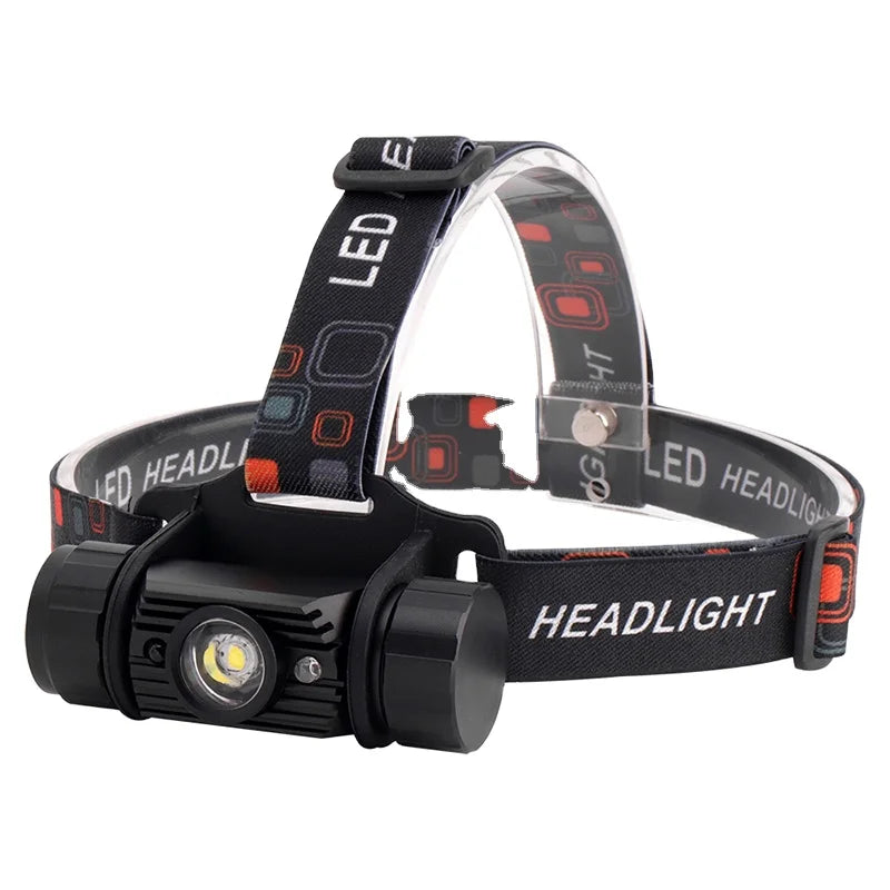 Factory Wholesale Sensor High Lumen Led Head Plastic Front Light Zoom Hot Selling Waterproof Rechargeable Headlamp