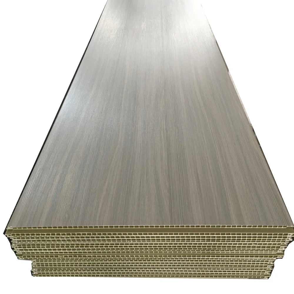 Nice Price 3D Marble Clad Interior Decorative PVC Wood Veneer WPC Wall Panel for Background Walls