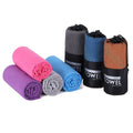 Premium Quality Factory Stock 40X80 Workout Suede Towel With Bag Multi Colors Quick Dry Microfiber Gym Towels for Sports