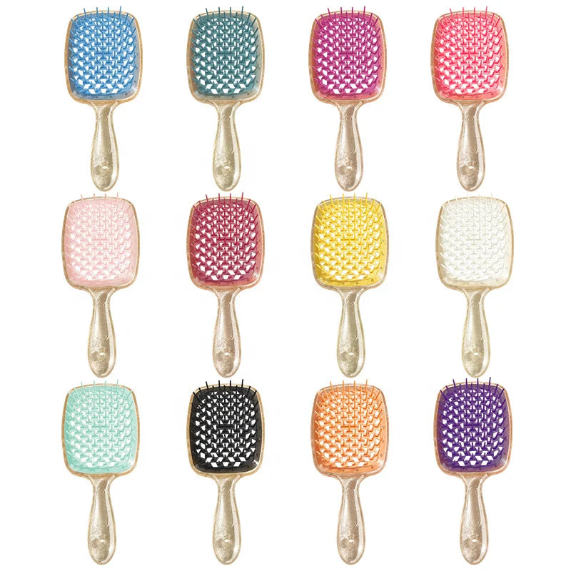Hot Sale Hair Shampoo Brush Scalp Wet and Dry Soft PS+CPU/Soft Silicone Hair Scalp Massager Brush/Comb for Hair Growth