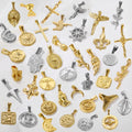 In Stock Gold Compass North Star Pendant Anchor Jewelry Custom Stainless Steel Angel Wing Necklace Charm for Women Men