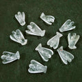 Huiying Hand Carved Natural clear Quartz Stone Crystal Angels for Decoration Crafts