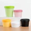 Personal Care 50ml 100ml 200ml Empty Plastic Facial Mask Bottle Bath Salt Cosmetic Storage Jar Face Container