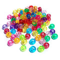 Wholesale 9*6mm Chunky Colorful Acrylic Beads with Big Hole for Bracelet & Necklace Making Plastic Lucite Findings