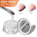 JTING Clear Fiber Fix Gel Glass Builder Nail Polisih Gel Nail Repair Extension Sculpting Construction Hard Gel OEM Private Label