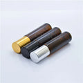 Factory Price High Glass Roller Bottles 5ml 10ml Amber Glass with Removable Stainless Steel Roller for Ball for Essential Oils