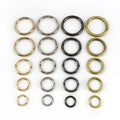 Deepeel BF318 15-50mm Bag Accessories Seamless Ring Connection Buckles Dog Clasp O Ring Buckle