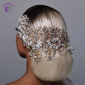 GENYA Fashion Wedding Hair Accessories Bride Ornaments Women Headband Bridal Luxury Hairband Headwear 2024