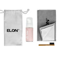 Hot Sale Custom Jewelry Cleaner Kit Natural Eco-friendly Plant Extract Formula 50ml Brush Towel Bag Private Label Elon RoHS