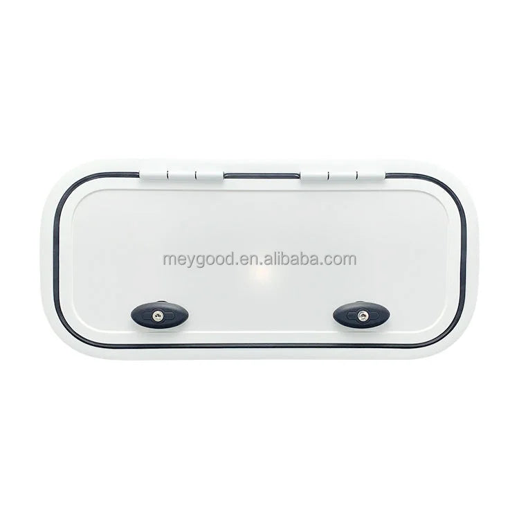 MAYGOOD Factory Supply 700x500mm RV Caravan Travel Trailer Camper Trailer  Cargo Door With Aluminum Frame and Tension Locks