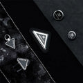 Classic Black Zinc Alloy Snap Buttons with Plating Shank Style Nickel-Free Hard Enamel Clothing Trims