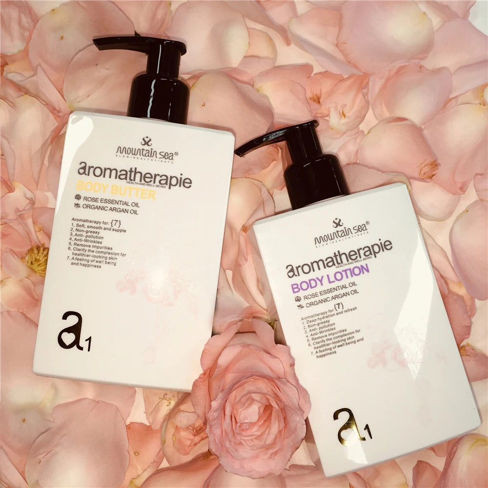 Private Label Mountain Sea Organic Argan Oil Skin Lotion Deep Hydration and Refresh Paraben Free Body Lotion