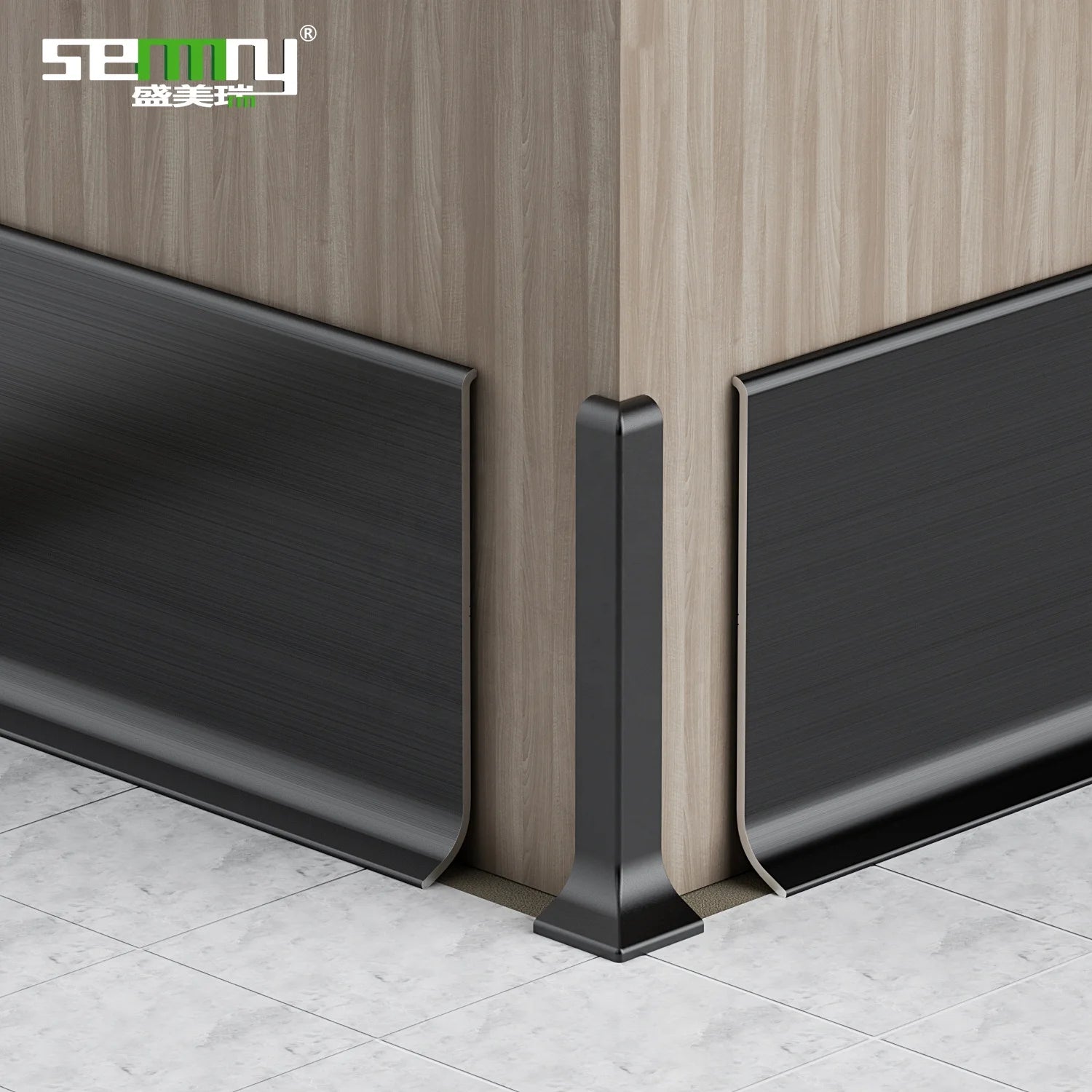 Stainless Steel Skirting Boards Support Custom Colors and Specifications Good Price Metal Base Board Decoration