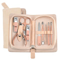 Professional Manicure Set Nail Clippers Pedicure File Fingernail Clipper Grooming Kit Cuticle Nipper Scissors Stainless Steel