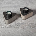 Direct Factory  Heat Insulation Handmade Stainless Steel Luxury Candle Jar  Aromatherapy  Scented Candles Holder