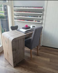 Rolling Manicure Table Nail Desk Workstation of Luxury Nail Salon Equipment