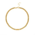 Wholesale New Design Stainless Steel Cuban Chain Bracelet Necklace Women's Jewelry