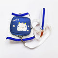 New INS-style Korean and Japanese Pet Chest Back Strap Cute and Practical Dog Backpack with Leash for Outdoor Use