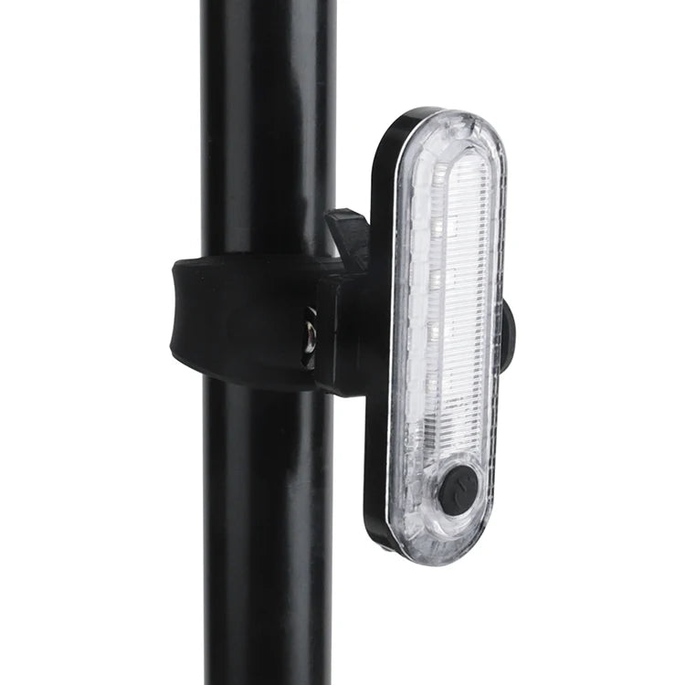Hot Sale Bicycle Accessories Red and Blue Light Tail Light Cycling Safety Warning USB Rechargeable LED Bike Light