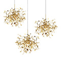 Nordic Simple Creative Stainless Steel Pendant Lamps Classic Vintage Gold   Chandelier