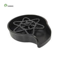 Hot Selling Eco-Friendly Black Metal Stainless Steel Automatic Faucet Cleaning Tool Glass Washer Bottle Rinser Bars Accessories