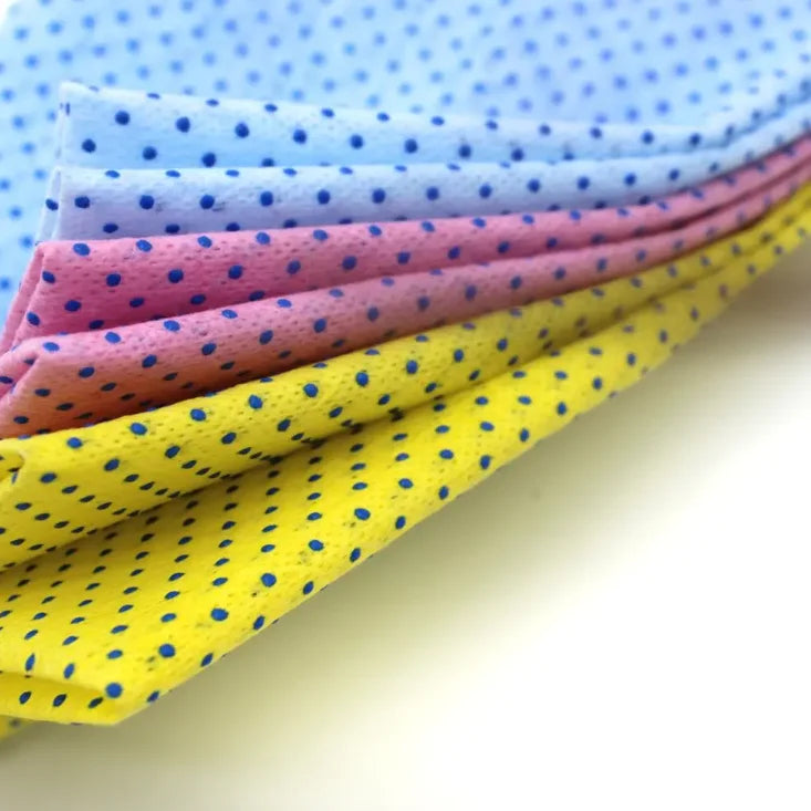 Factory Direct Supply Carpet Making Materials Tufting Backing Fabric Plastic Drop Non-Woven Fabric