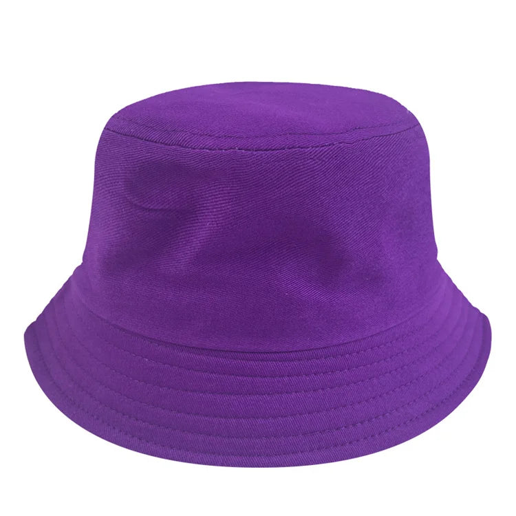 Fashion Bucket Hat Camping Fishing Hiking Sun protection Hats Casual Cap