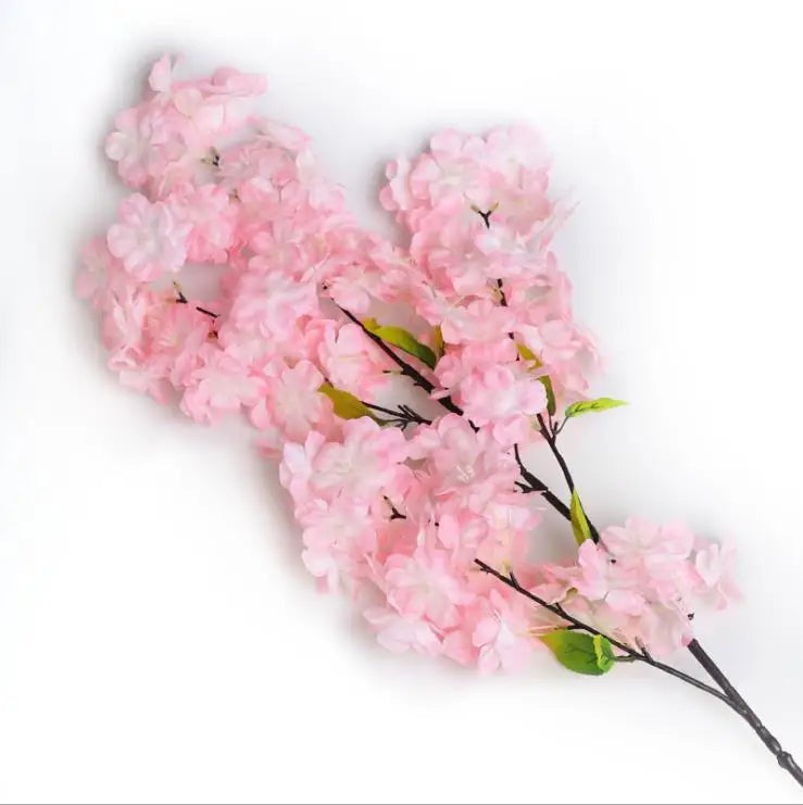 Wholesale Silk Sakura Flower Artificial Cherry Blossom Branches for Wedding Decor