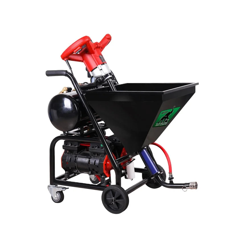 W101 Electric Sprayer 50L Hopper 220V for Polymer Cement Polyurethane Epoxy Mortar Spray Machines Waterproof Swimming