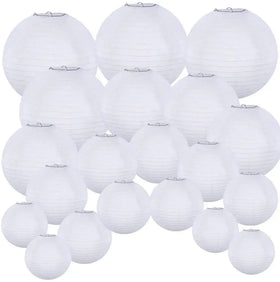 Wholesale Customized Printing Hanging Round Colorful Paper Lamp Paper Lanterns