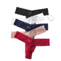 [Huge Sale] Cheap Plus Size Women Panties Cotton Lace Thong Underwear Factory Price Discount Ready to Ship Bulk Stock Lingerie