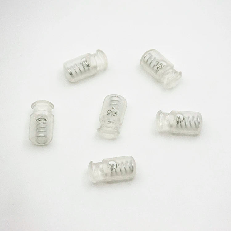 Wholesale Good Quality Clear Plastic Stopper Cord Lock Toggle Clip Sportswear Stopper