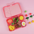 Aohea School Set Kids Leakproof Microwave Food Bento Lunch Box Container with Insulated Bottle Bag