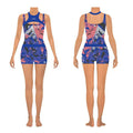 Kids Teenage Size Activewear Team tank Top Custom Warm up Dance Studio Sportwear for Girls