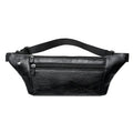 Wholesale High-end Sports Waist Bag Custom Retro Leather Waterproof Men's Fanny Pack