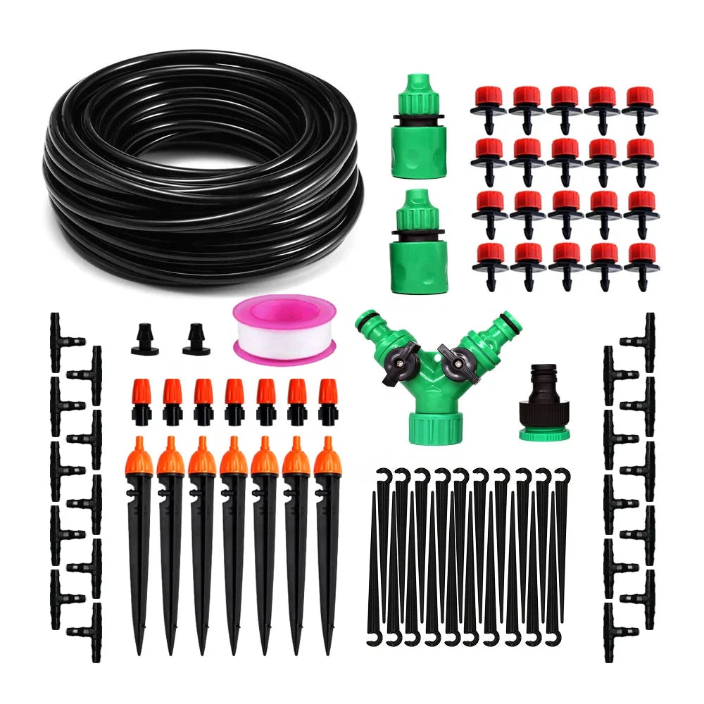 Farm Agriculture Greenhouses Flexible Automatic Watering Irrigation System Drip Line Drip Irrigation Equipment MegaBDM