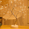 108 LED Copper Wire Tree Warm White Fairy Artificial Tree Lights for Home Decoration Adjustable Branches for Christmas