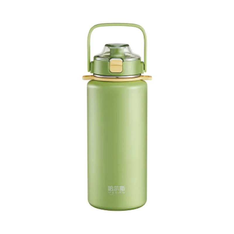Customize 950ml Outdoor Water Bottle Stainless Steel Double Wall With Filter